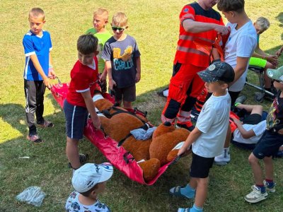 Lektoři ZZS JčK zavítali za dětmi na LDT Slavkov